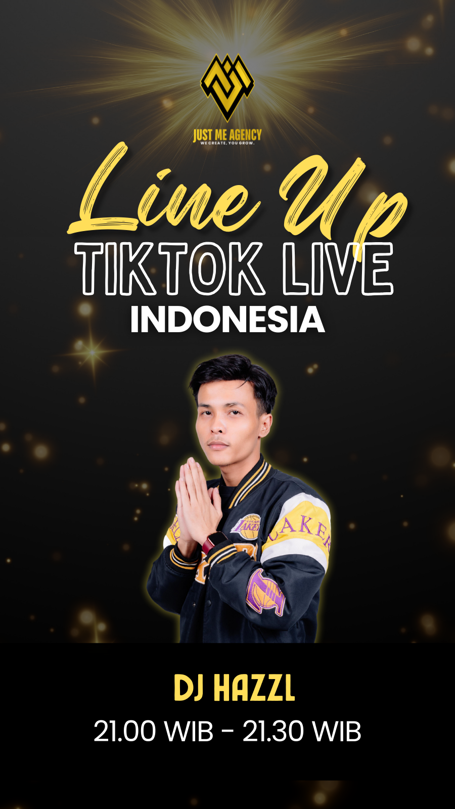 LINE UP TIKTOK LIVE INDONESIA DJ HAZZEL