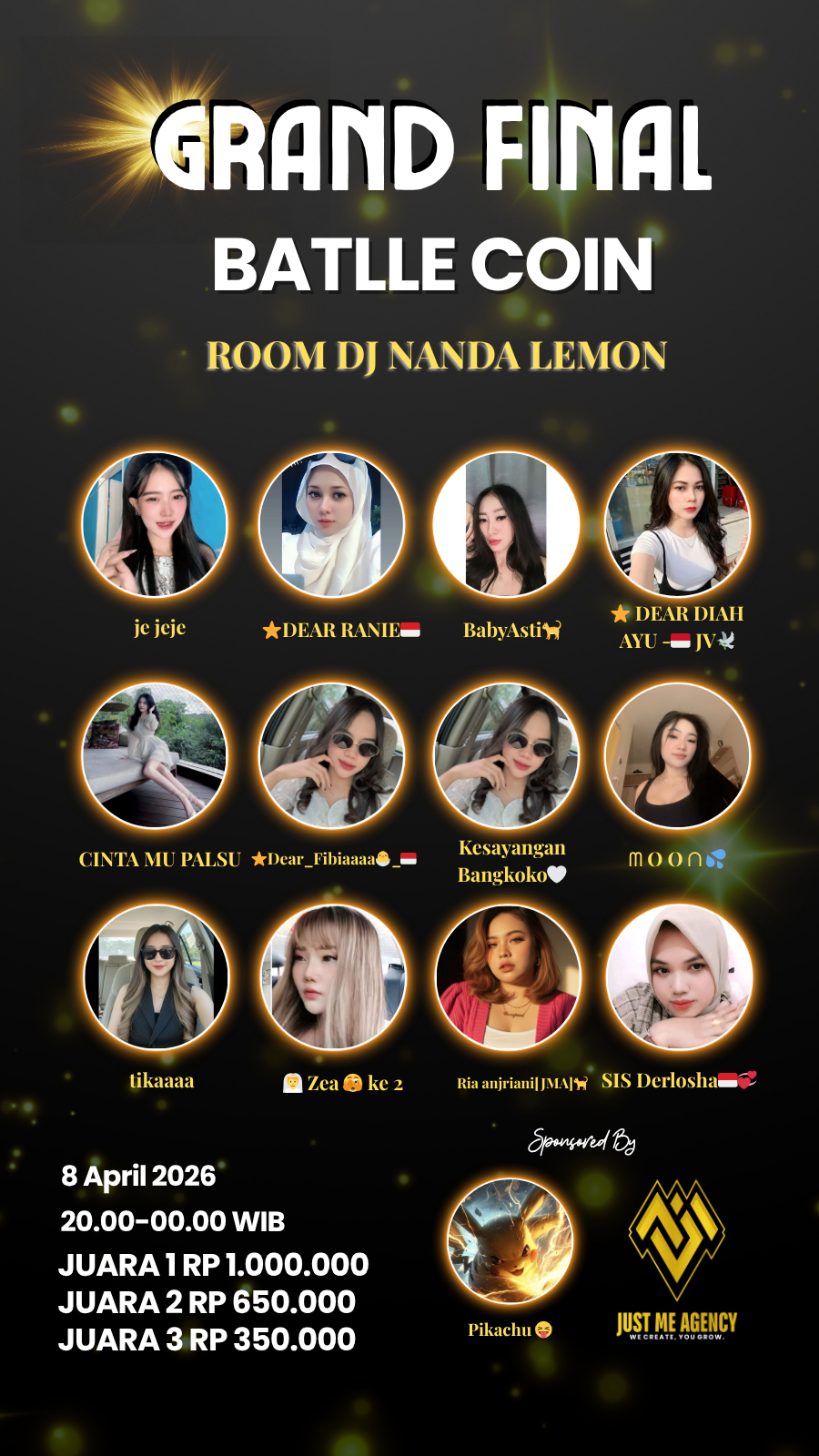 BATTLE COIN DJ NANDA LEMON MEI 2026
