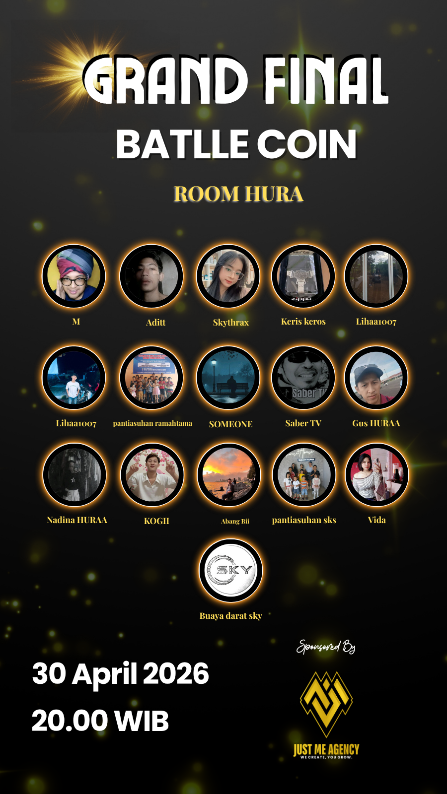 BATTLE COIN ROOM HURA APRIL 2026