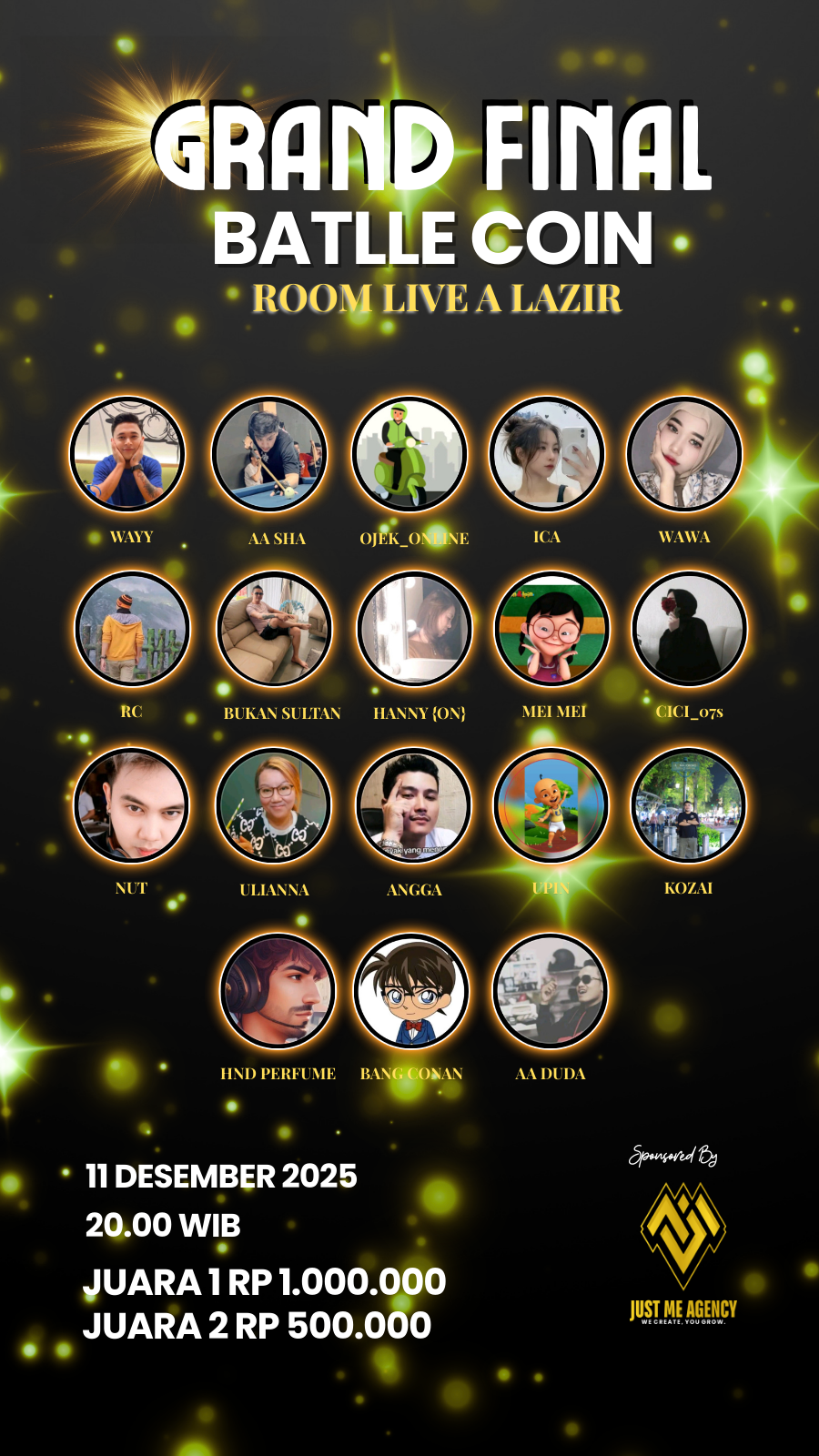 GRAND FINAL BATTLE COIN A LAZIR SESSION 3