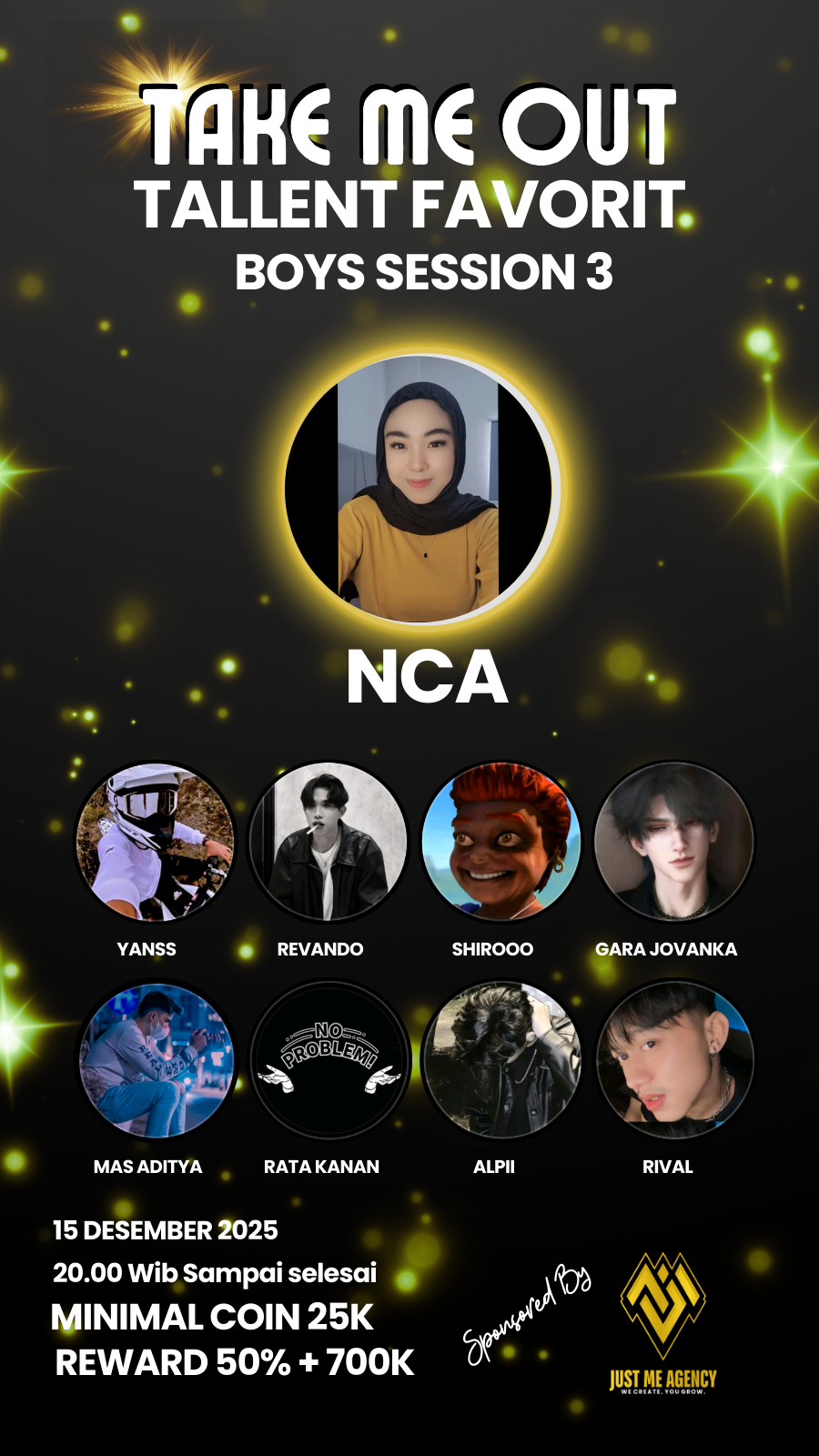 TAKE ME OUT TALLENT FAVORIT BOYS SESSION 3