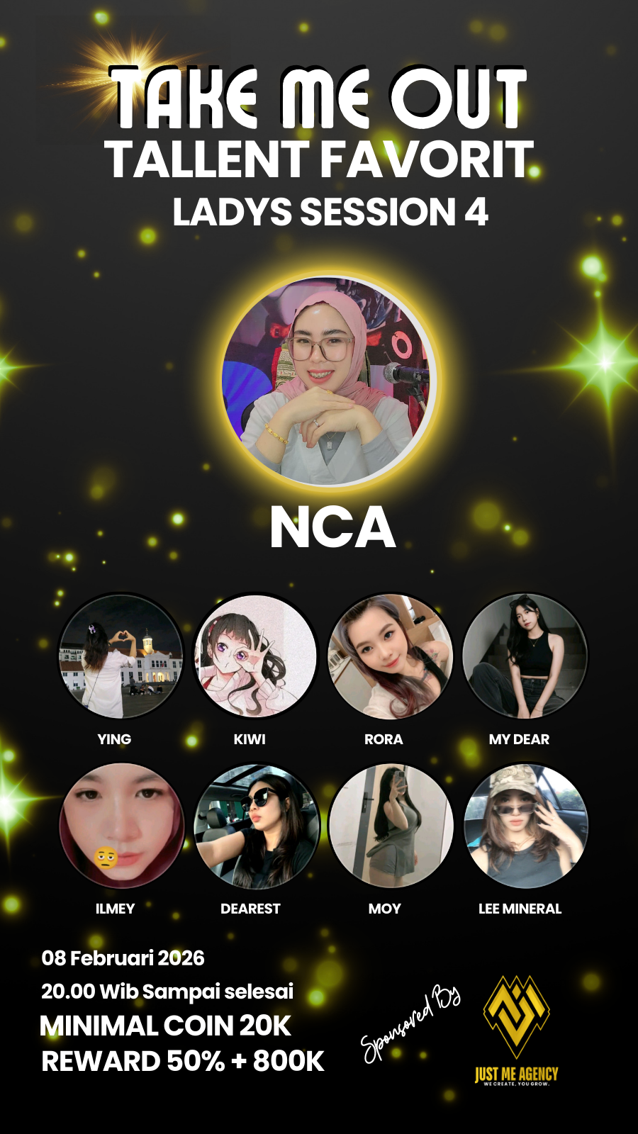 TAKE ME OUT THALLENT FAVORIT LADYS SESSION 4