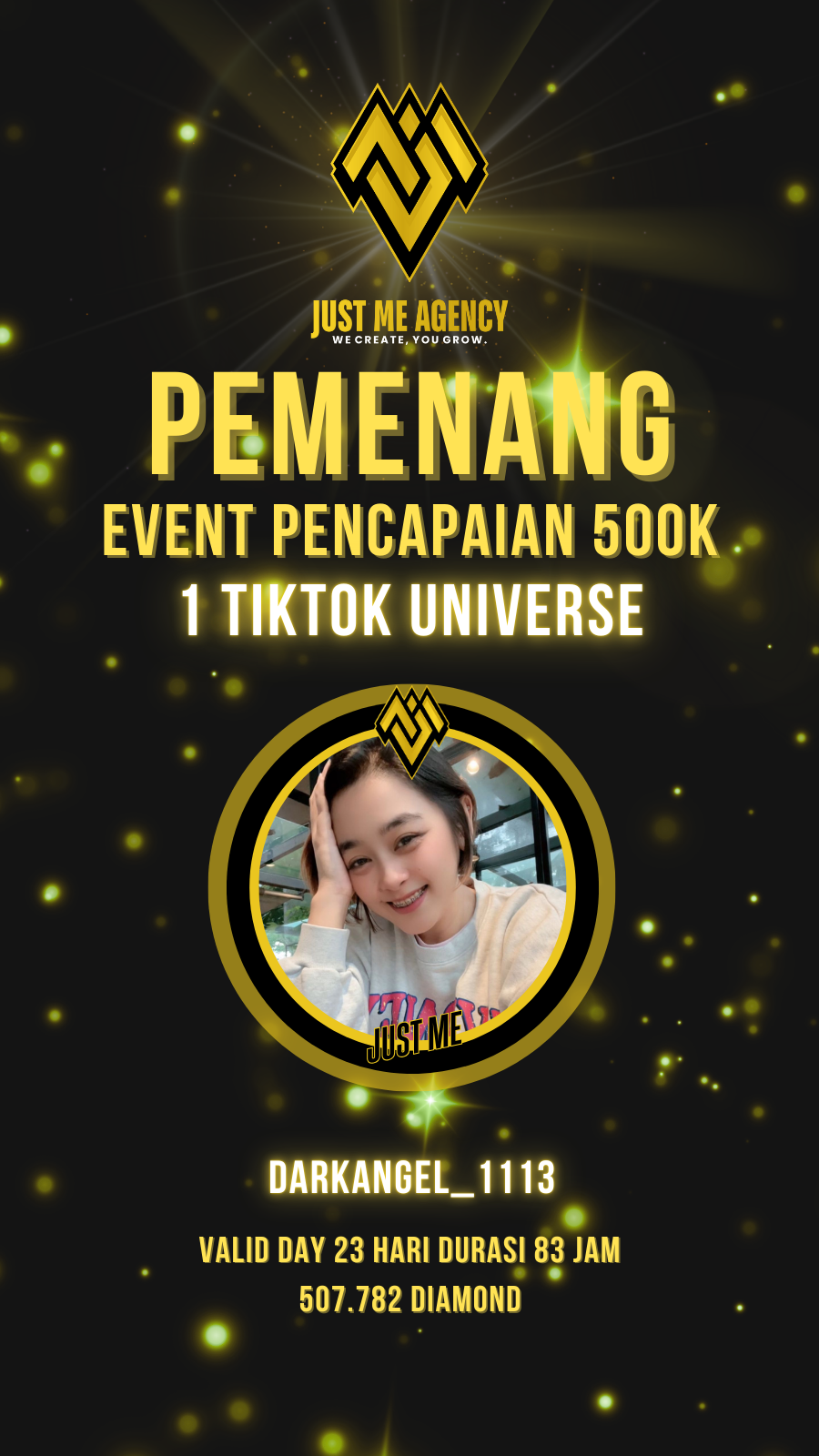 PEMENANG EVENT PENCAPAIAN 500K