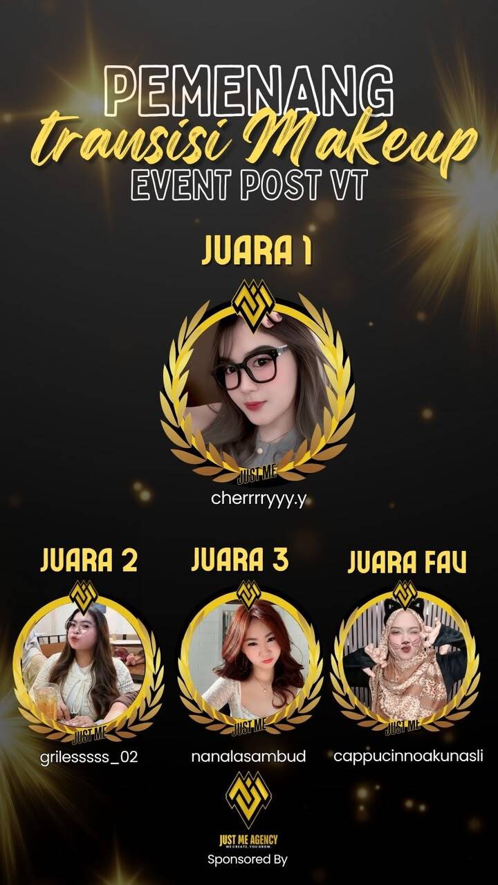 PEMENANG EVENT VT TRANSISI  MAKE UP